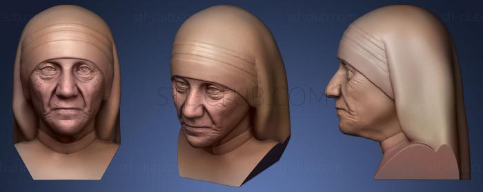 3D model Mother Teresa (STL)